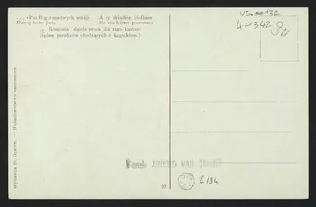 carte postale CHLOPIEC Z KOGUTKIEM WIELKANOCNYN 4P342  Photo