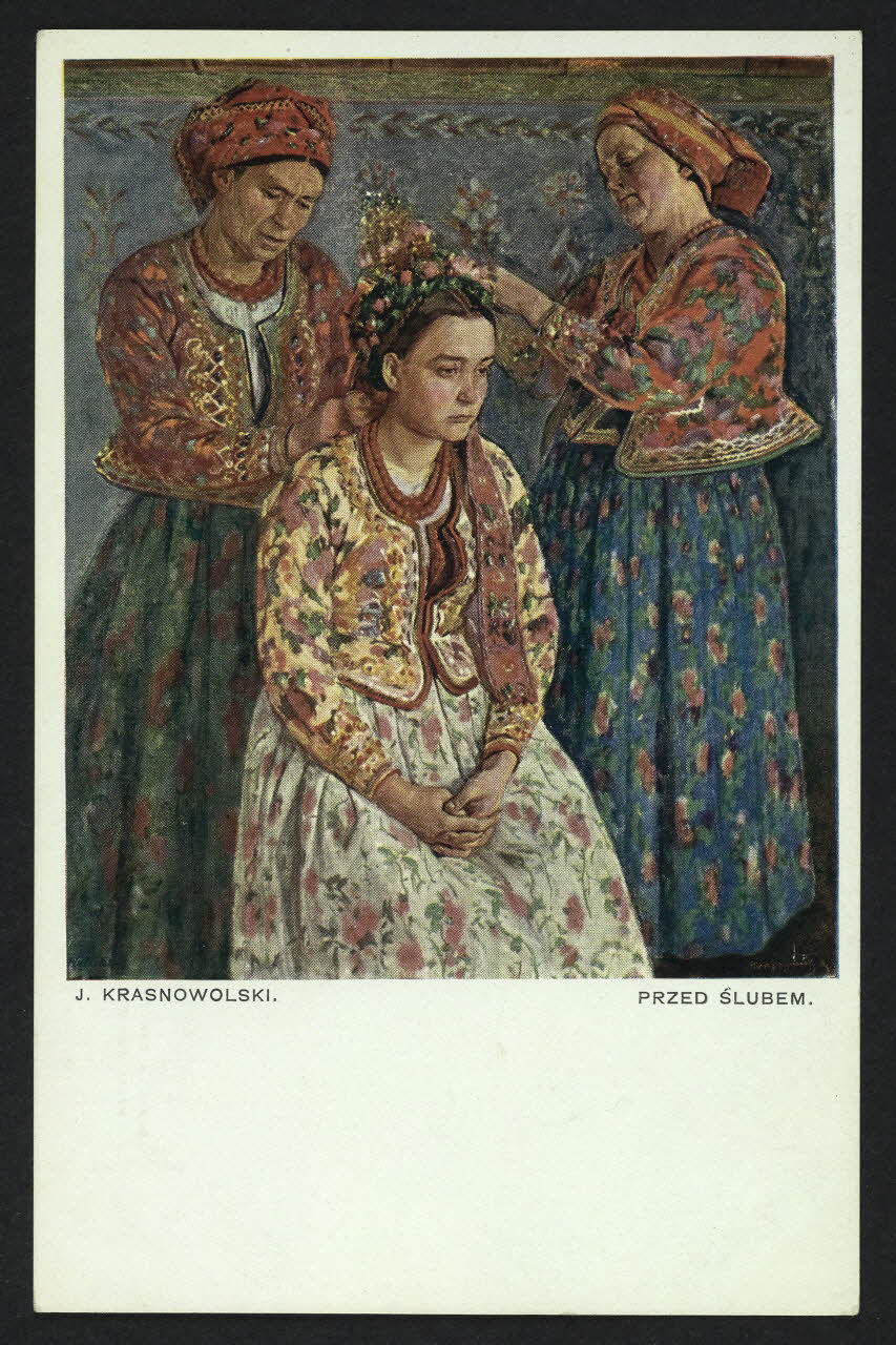 carte postale PRZED SLUBEM 4P375 Photo