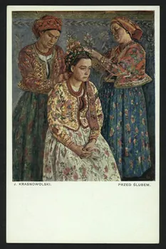 carte postale PRZED SLUBEM 4P375  Photo