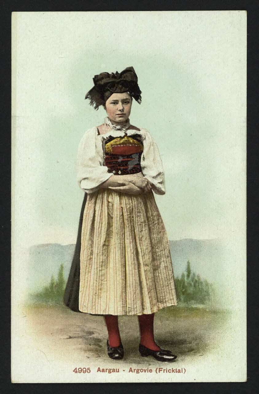 carte postale ARGOVIE (FRICKTAL) 4P458 Photo
