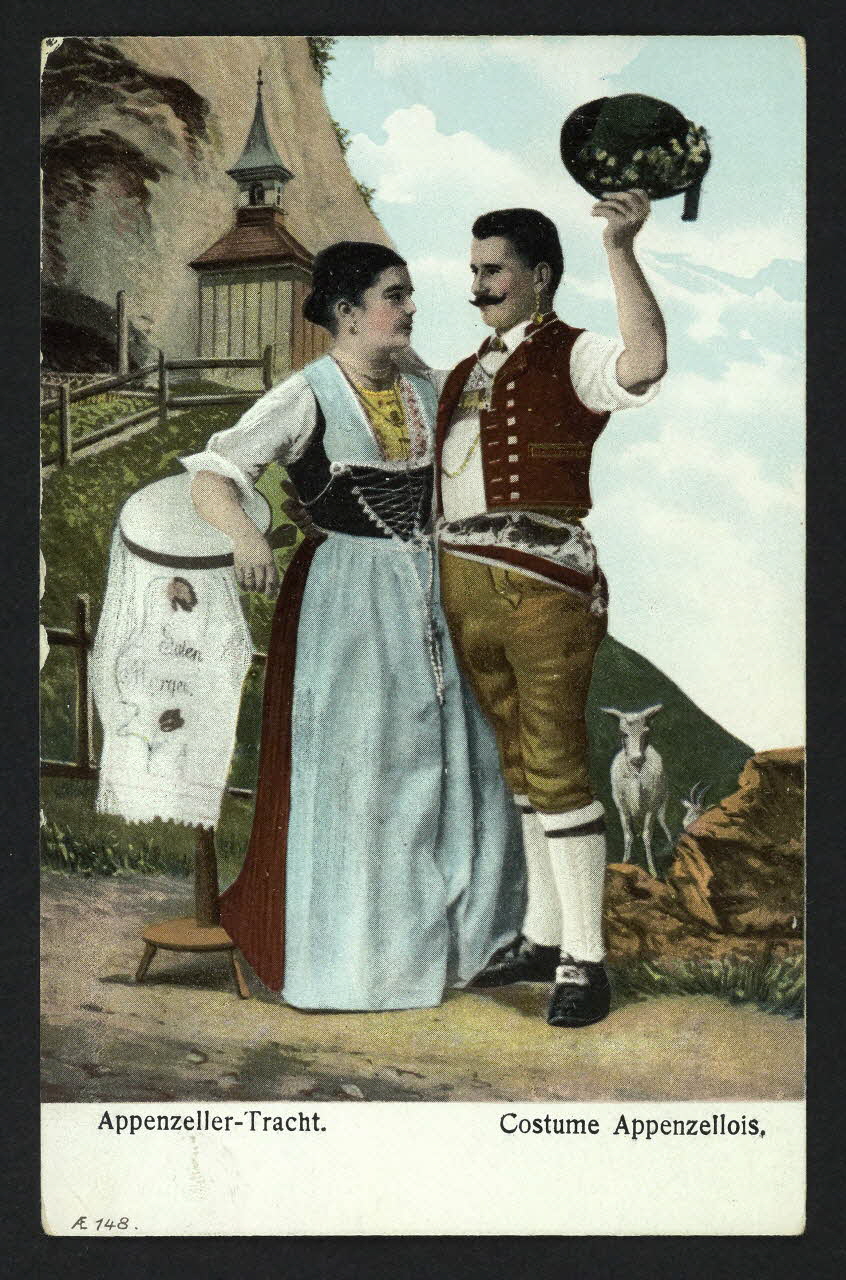 carte postale COSTUME APPENZELLOIS 4P479 Photo