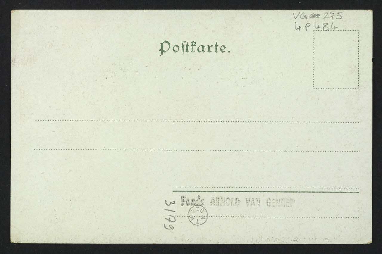 carte postale ORIGINAL DE E. VON MULLER, MADCHEN VON TEGERNSEE 4P484  Photo