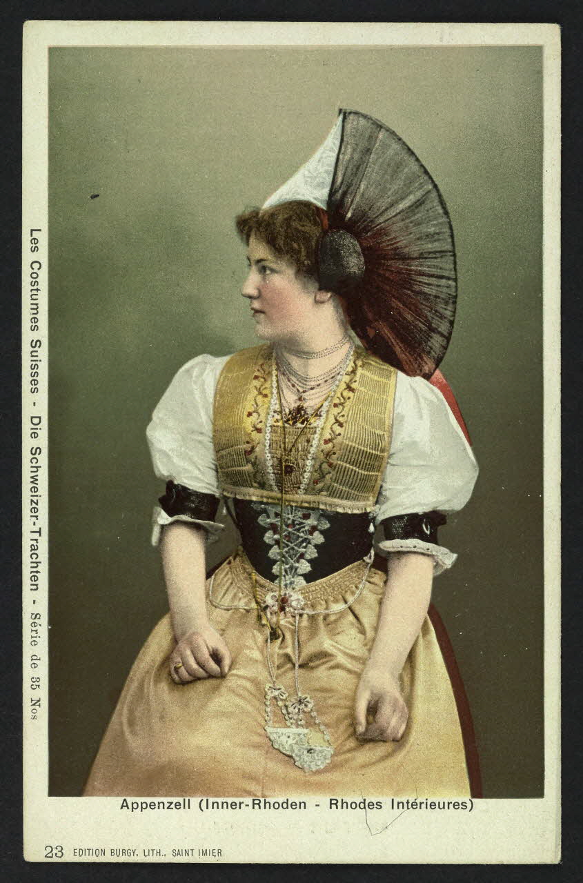 carte postale APPENZELL (RHODES INTERIEURES) 4P497 Photo