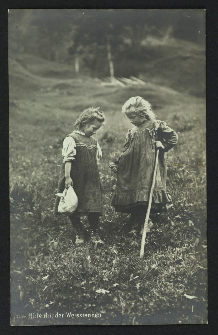 carte postale HIRTENKINDER-WEISSTANNEN, APPENZELL 4P504 Photo