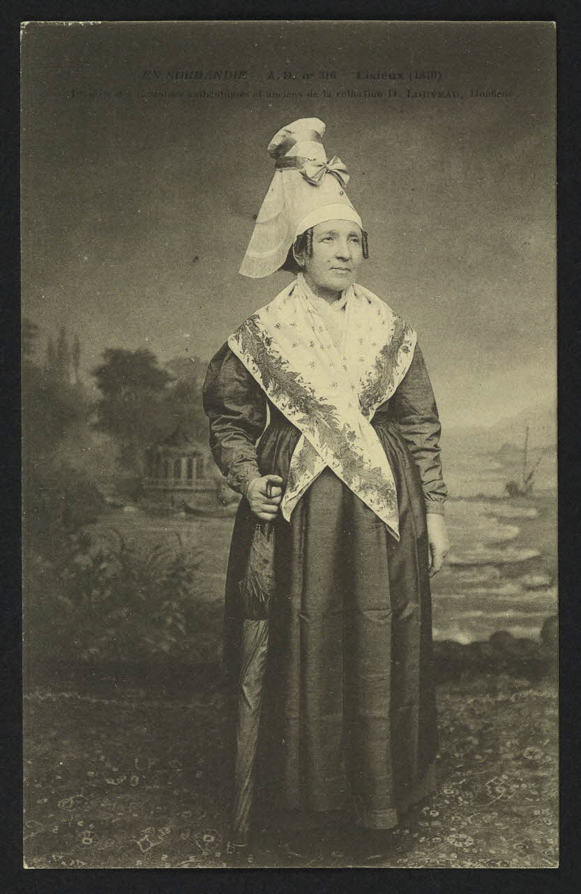 carte postale LISIEUX (1810), COLLECTION D. LOUVEAU, HONFLEUR 4P519 Photo