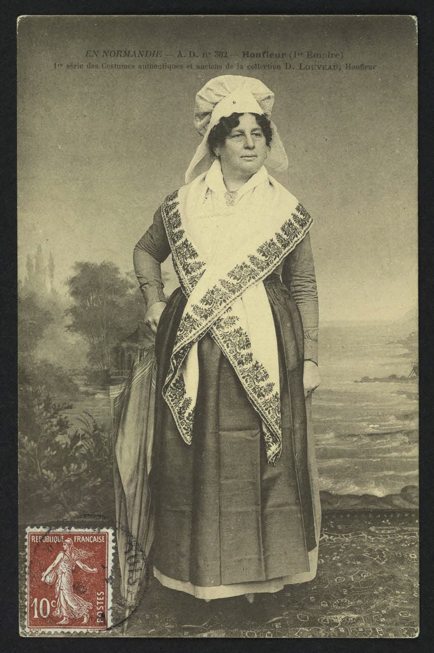 carte postale HONFLEUR (1ER EMPIRE), COLLECTION LOUVEAU, HONFLEUR 4P520 Photo