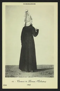 carte postale COSTUME DE LISIEUX, 1827 4P524  Photo