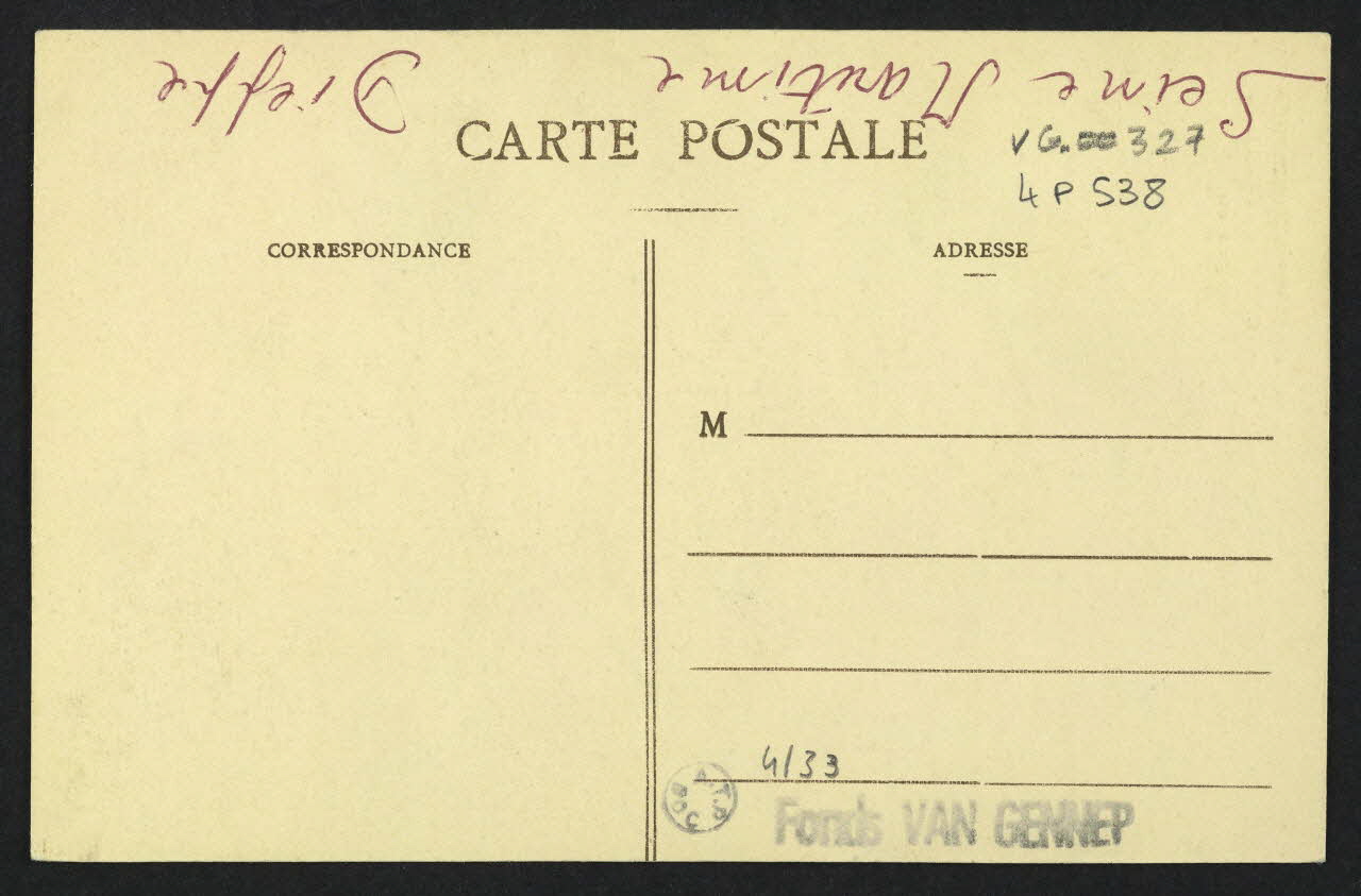 carte postale COSTUMES NORMANDS, DIEPPE, SERVANTE 4P538 Photo