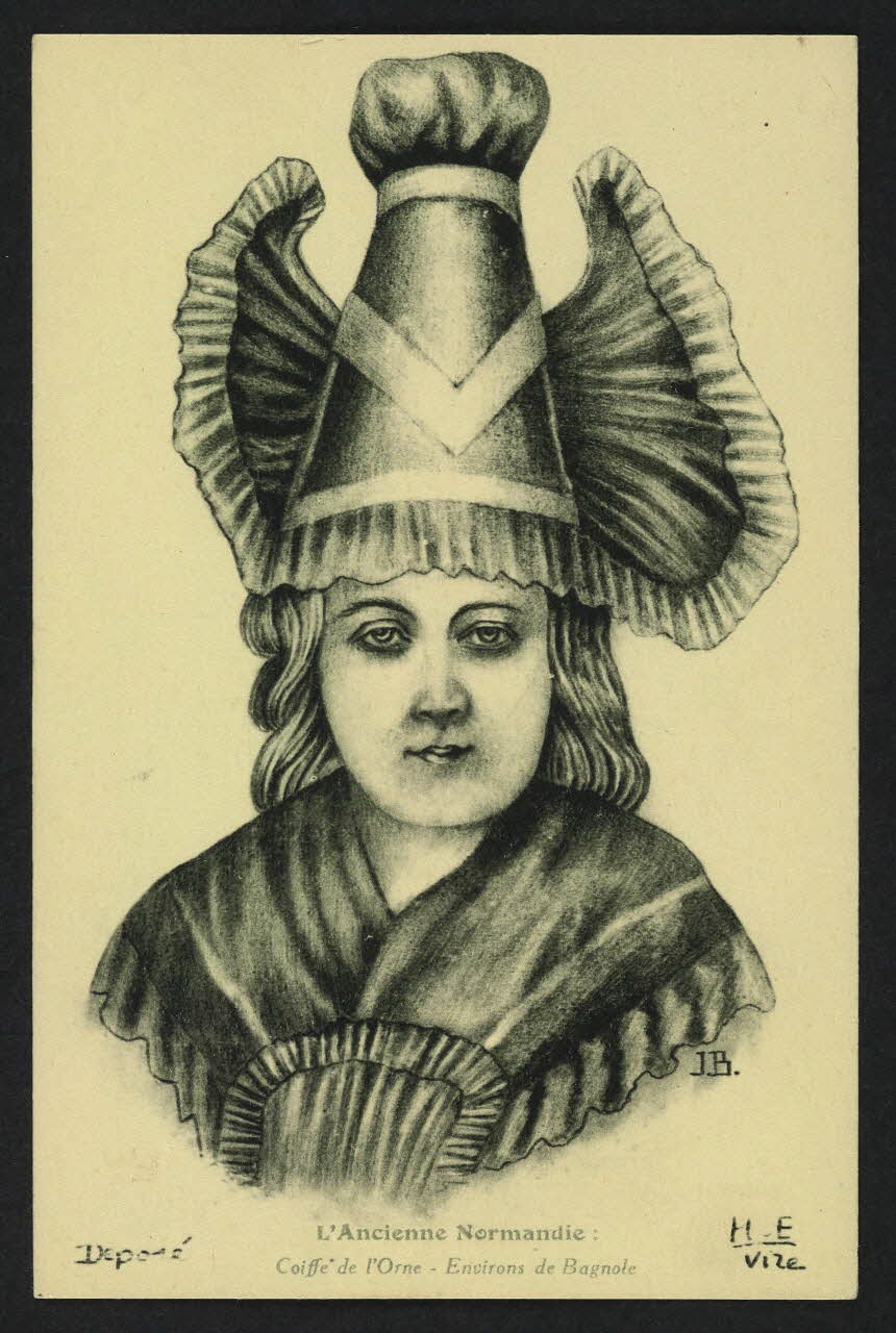 carte postale SIGNE J. B. , COIFFE DE L'ORNE, ENVIRONS DE BAGNOLE 4P543 Photo