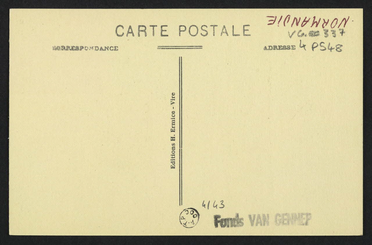 carte postale SIGNE J. B. , UNE COIFFE DU CALVADOS 4P548 Photo