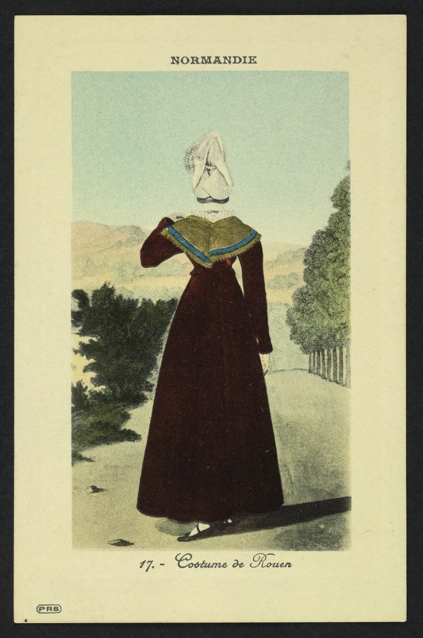 carte postale COSTUME DE ROUEN 4P557 Photo