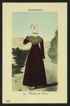 carte postale COSTUME DE ROUEN 4P557  Photo
