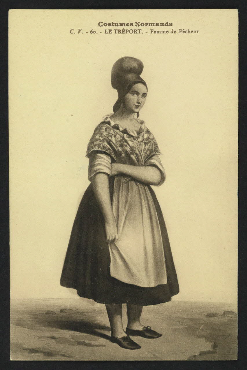 carte postale LE TREPORT, FEMME DE PECHEUR 4P558 Photo