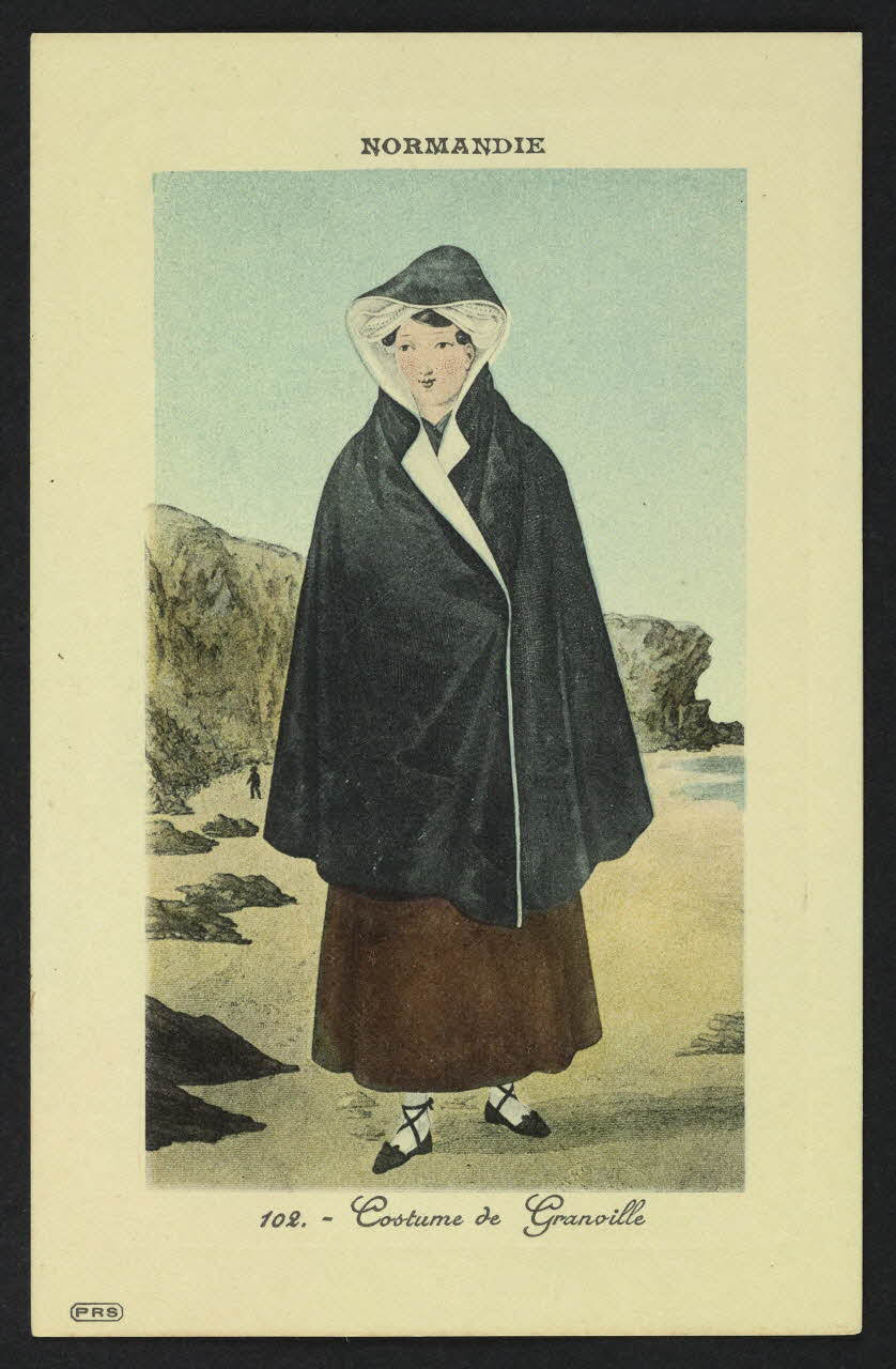 carte postale COSTUME DE GRANVILLE 4P560 Photo