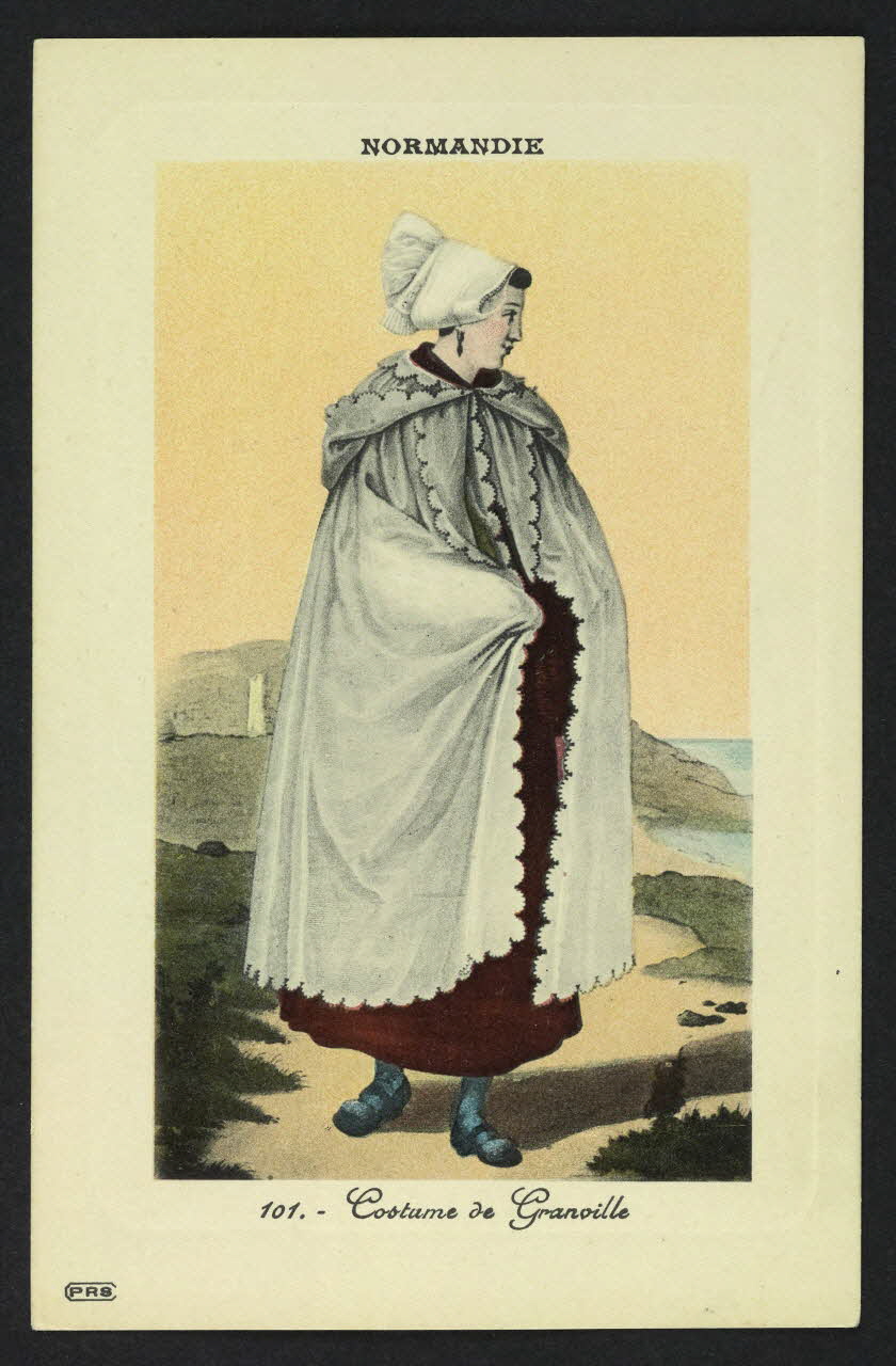carte postale COSTUME DE GRANVILLE 4P562 Photo