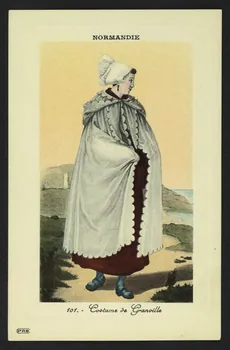 carte postale COSTUME DE GRANVILLE 4P562  Photo