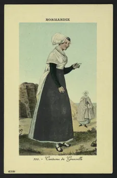 carte postale COSTUME DE GRANVILLE 4P563  Photo