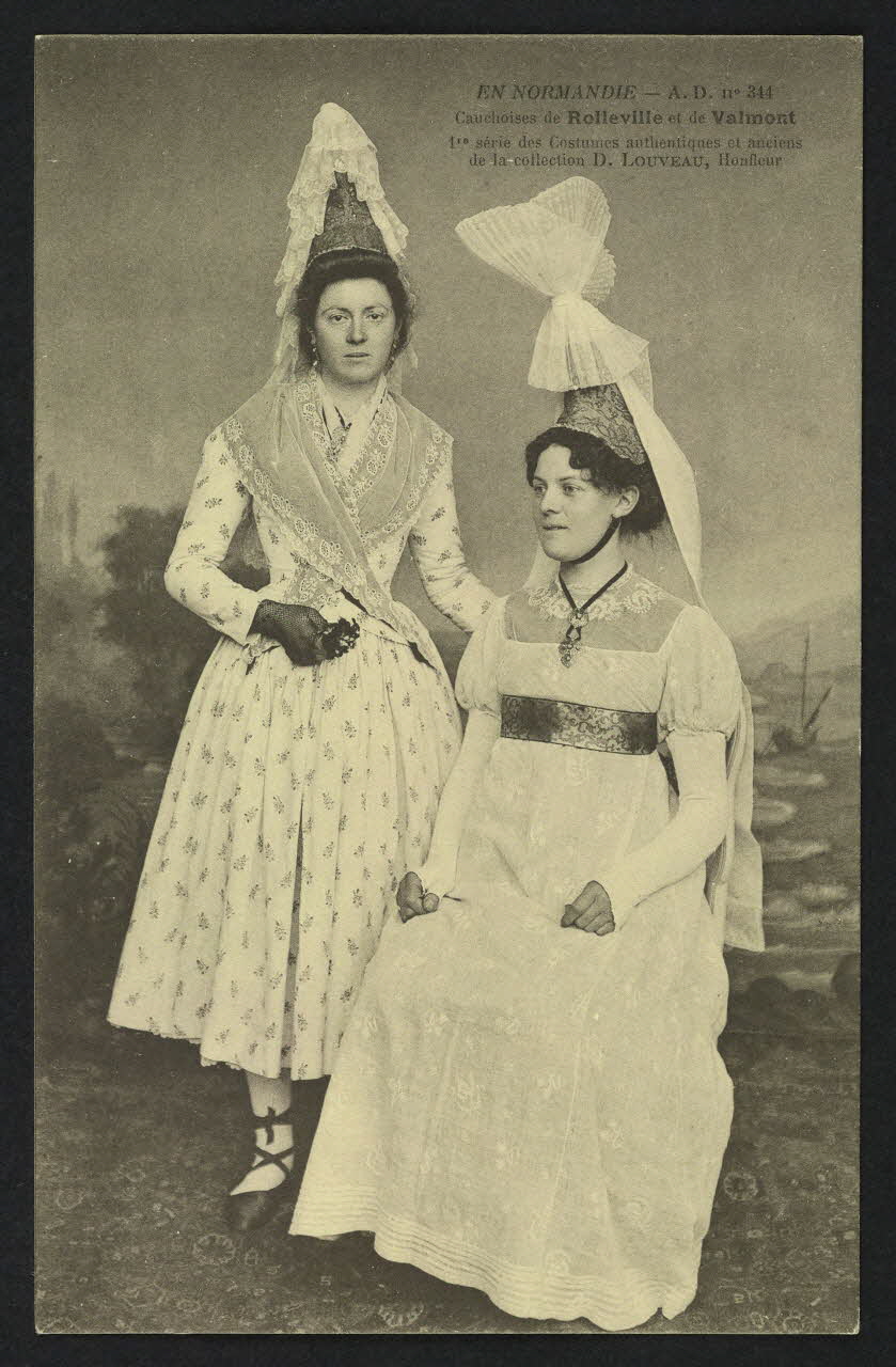 carte postale CAUCHOISES DE ROLLEVILLE ET DE VALMONT 4P564 Photo