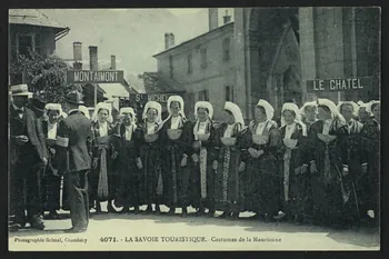 carte postale LA SAVOIE TOURISTIQUE, COSTUME DE LA MAURIENNE 4P590  Photo