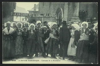 carte postale LA SAVOIE TOURISTIQUE, COSTUME DE LA MAURIENNE 4P592  Photo