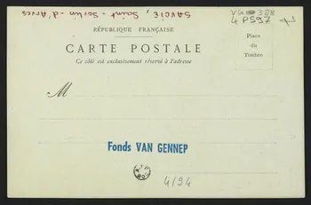 carte postale COSTUME DE SAINT-SORLIN-D'ARVES (SAVOIE) 4P597 Photo