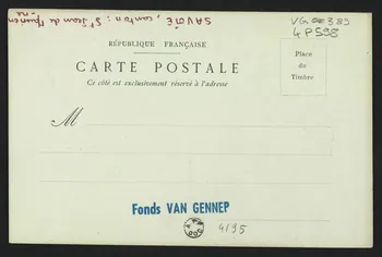 carte postale COSTUME DES ARVES (SAVOIE) 4P598 Photo