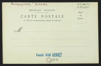 carte postale COSTUME DE LANSLEBOURG (SAVOIE) 4P600 Photo