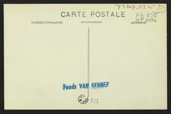 carte postale LA VIEILLE MADELON, PEINTURE PAR DEHERAIN 4P604 Photo