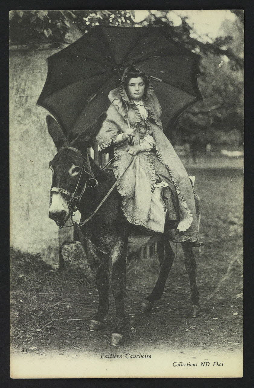 carte postale LAITIERE CAUCHOISE 4P609 Photo