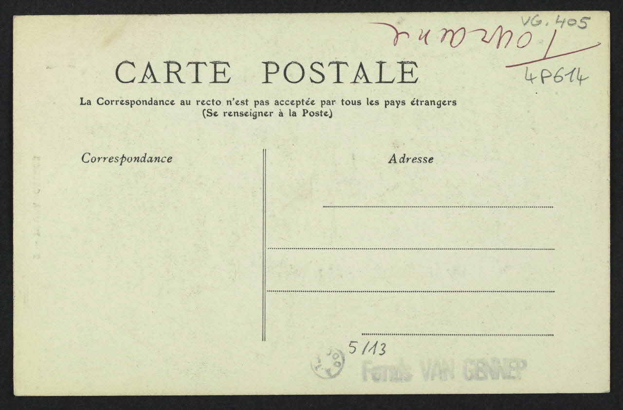 carte postale TOURANGELLES 4P614 Photo