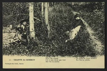 carte postale CHANTS DU QUERCY 4P617 Photo
