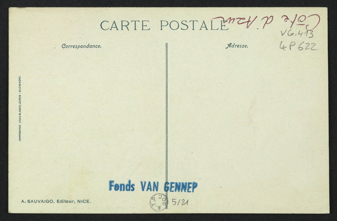 carte postale BOUQUETIERE DE LA COTE D'AZUR 4P622 Photo
