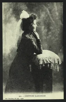 carte postale COIFFURE GASCONNE 4P624  Photo