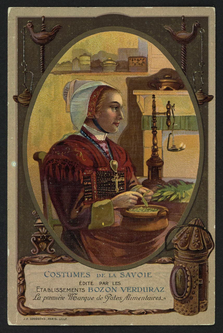 carte postale COSTUME DE LA SAVOIE 4P634 Photo