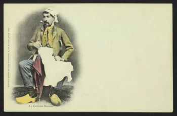 carte postale LE COSTUME BRESSAN 4P646 Photo