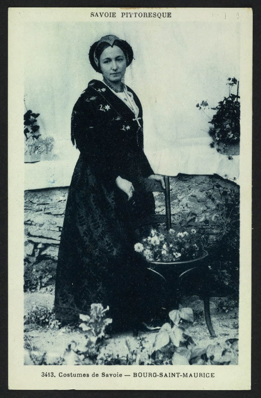carte postale COSTUMES DE SAVOIE, BOURG-SAINT-MAURICE 4P648 Photo