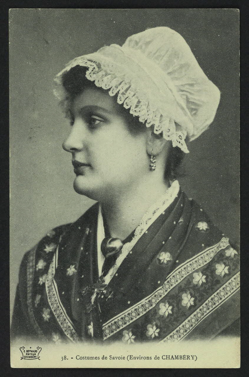 carte postale COSTUMES DE SAVOIE (ENVIRONS DE CHAMBERY) 4P685 Photo