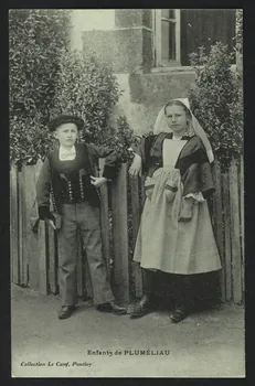 carte postale ENFANTS DE PLUMELIAU 4P687  Photo