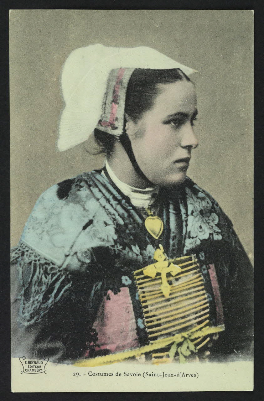 carte postale COSTUMES DE SAVOIE (SAINT-JEAN-D'ARVES) 4P703 Photo