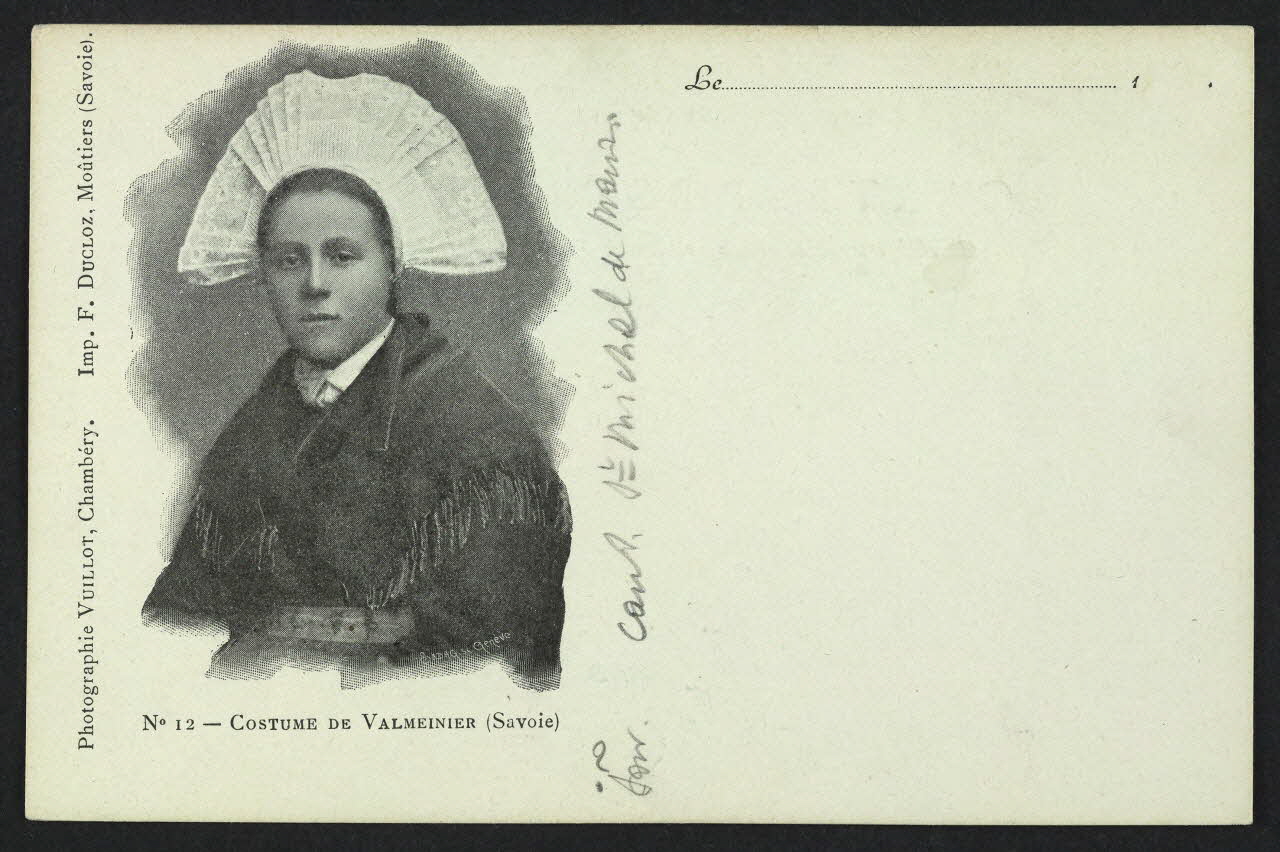 carte postale COSTUME DE VALMEINIER 4P704  Photo