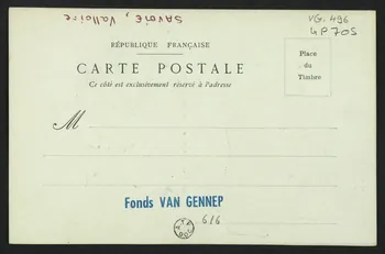 carte postale COSTUME DE VALLOIRE 4P705 Photo