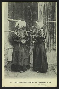 carte postale COSTUMES DE SAVOIE, VALMEINIER 4P706  Photo