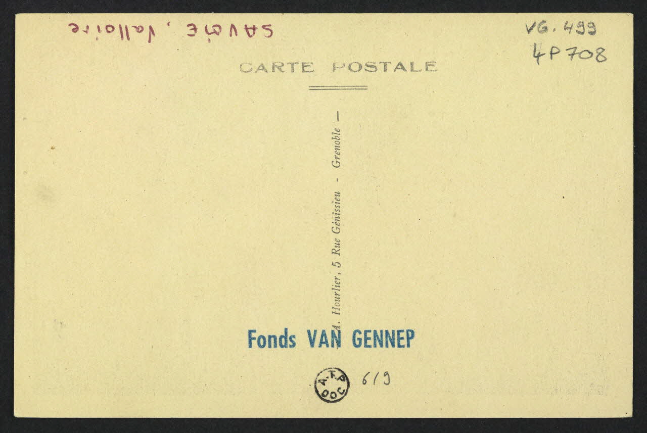 carte postale VALLOIRE (SAVOIE 1430M), COSTUME DU PAYS 4P708 Photo