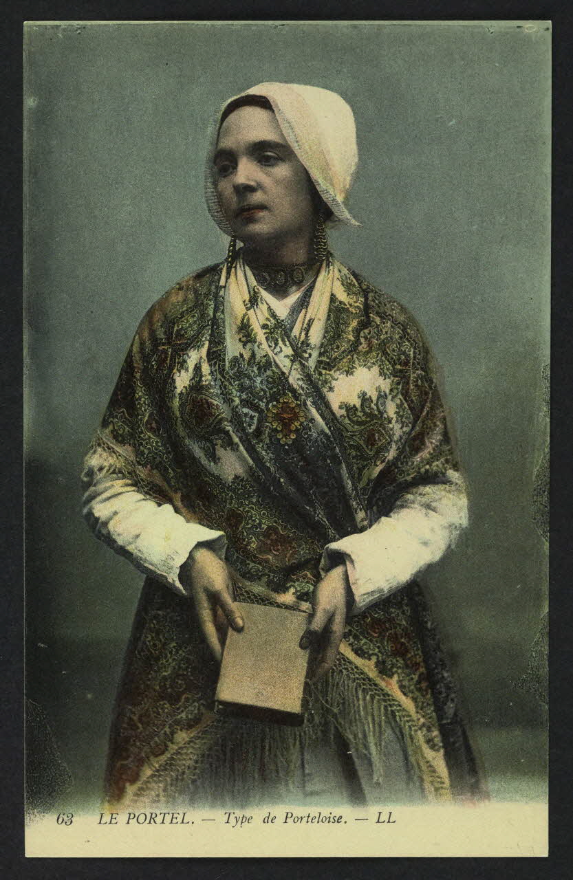 carte postale LE PORTEL, TYPE DE PORTELOISE 4P712  Photo