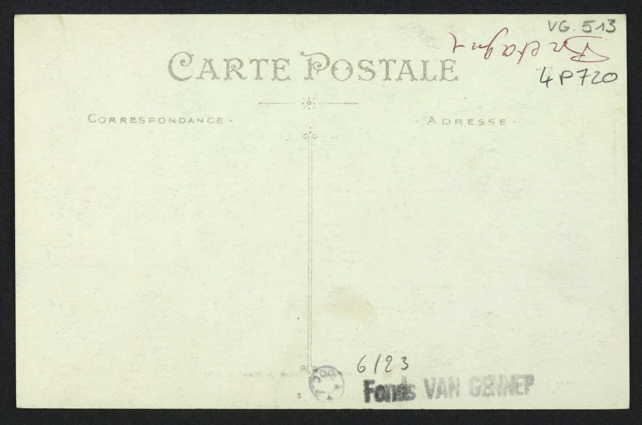 carte postale BRETON ET BRETONNE FUMANT LA PIPE 4P720 Photo