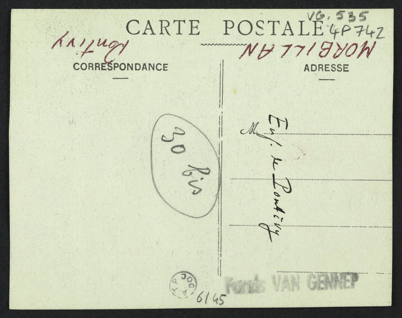 carte postale 4P742 Photo