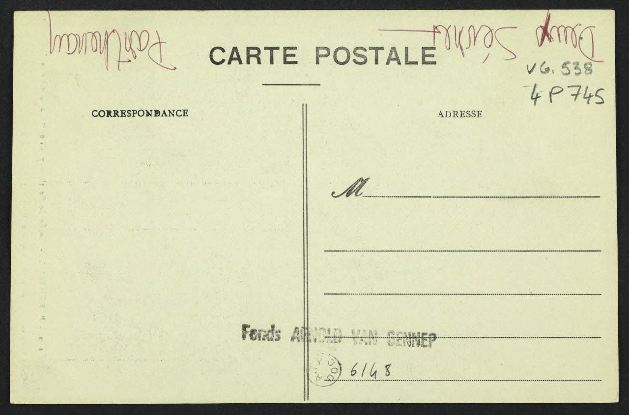 carte postale COIFFE DE PATHENAY DITE "LA GATINELLE" 4P745 Photo
