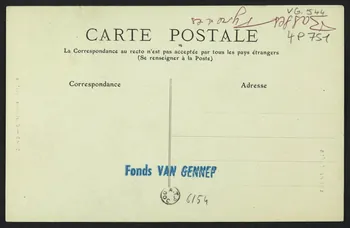 carte postale COSTUMES OSSALOIS 4P751  Photo