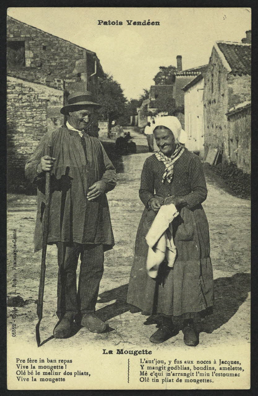 carte postale PATOIS VENDEEN, LA MOUGETTE 4P757 Photo