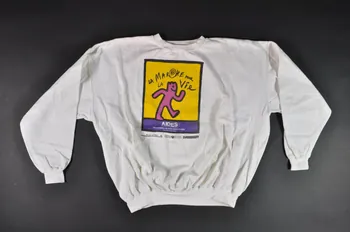 AIDES sweat-shirt La marche pour la vie France 1996 2002.113.1 Photo Mucem